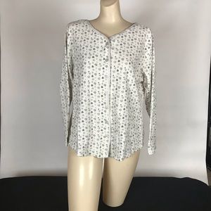 Thermal v-Neck cardigan sweater